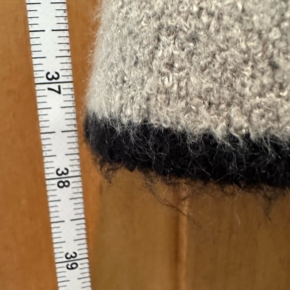 Long open knit cardigan - Picture 3 of 5